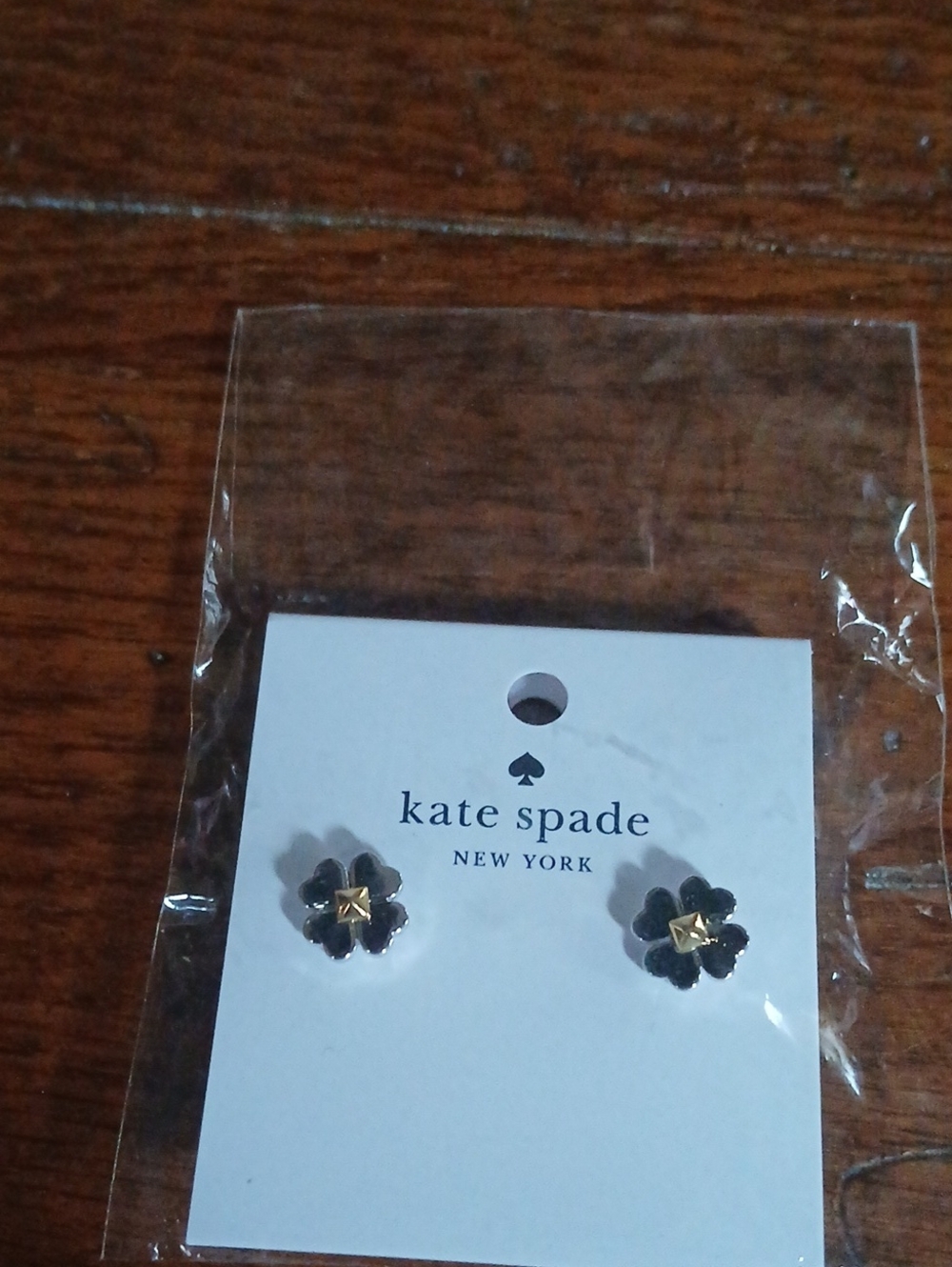 kate spade Kids Flower Stud Earrings with Gold Center